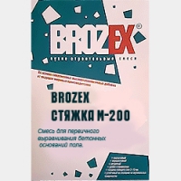 Brozex Стяжка для пола М 200. Ровнитель для пола